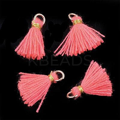Polycotton(Polyester Cotton) Tassel Pendant Decorations FIND-S281-33-1
