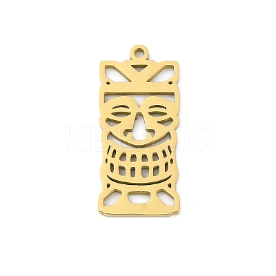 304 Stainless Steel Pendants STAS-U041-03D-G-1