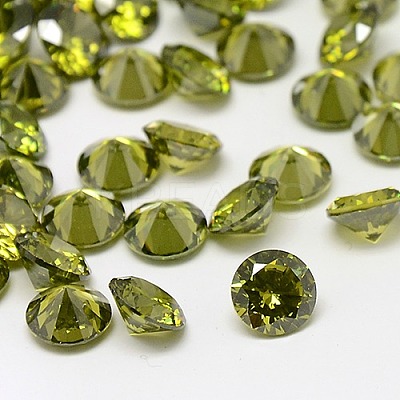 Cubic Zirconia Cabochons ZIRC-M002-2.5mm-006-1