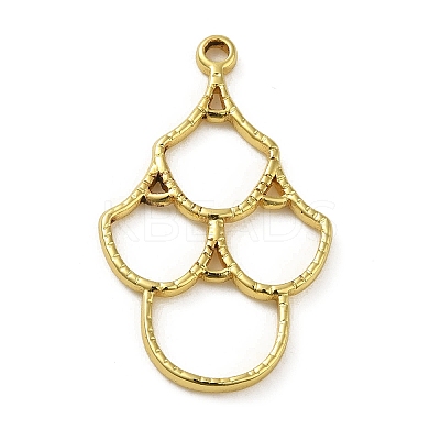 304 Stainless Steel Pendants STAS-Q322-02G-02-1