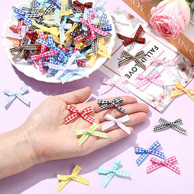300Pcs 15 Colors Handmade Polyester Costume Accessories DIY-SP0004-98-1