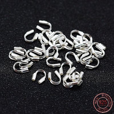 925 Sterling Silver Wire Guardian X-STER-F036-27S-4.5x4-1