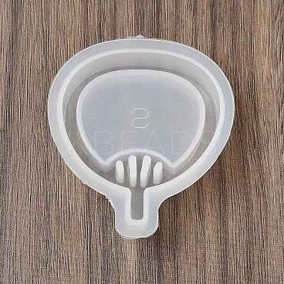 Fan Pendant DIY Silhouette Silicone Molds LS-DIY-Z040-01B-1