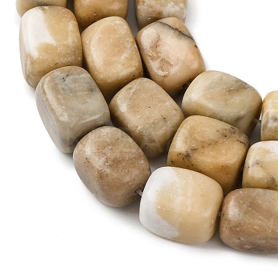 Natural Huanglong Jade Beads Strands G-D098-D10-1