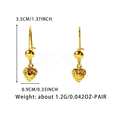 Brass Hoop Earrings FS-WGBB0C3-02-1