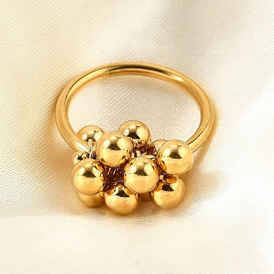 304 Stainless Steel Finger Rings for Women RJEW-V014-09G-1