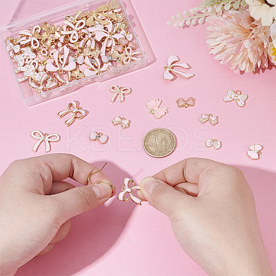 82Pcs 13 Styles Alloy Pendants ENAM-AR0001-81-1