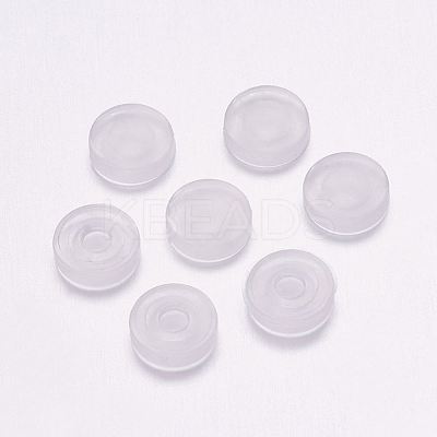 Comfort PET Plastic Pads for Clip on Earrings X-KY-P007-B01-1