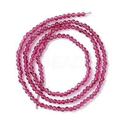 Transparent Glass Beads Strands X-GLAA-C019-01A-05-1