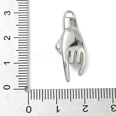 304 Stainless Steel Pendants LS-STAS-P423-07P-1