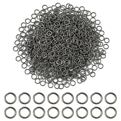 Iron Open Jump Rings IFIN-YW0001-41B-1
