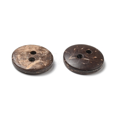 2-Hole Natural Coconut Buttons COCB-G002-03A-1