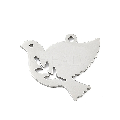 201 Stainless Steel Pendants STAS-I359-01P-1