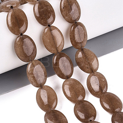 Dyed Natural White Jade Beads Strands G-N370-01A-09-1