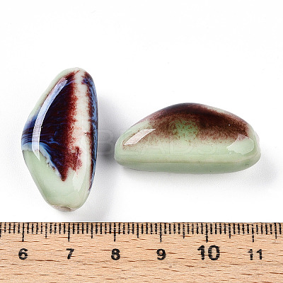 Handmade Porcelain Beads PORC-N008-08J-1