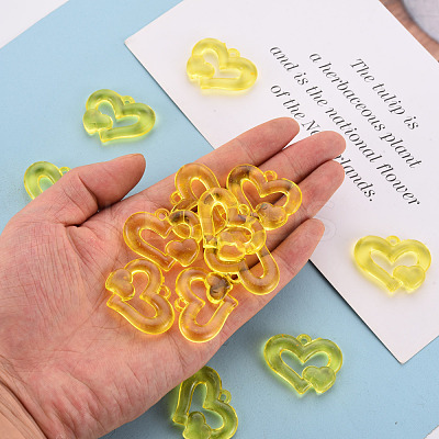 Transparent Acrylic Beads TACR-S154-57B-916-1