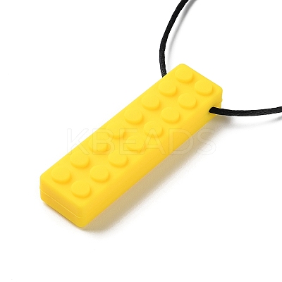 Building Blocks Food Grade Silicone Pendants SIL-Z004-01B-1
