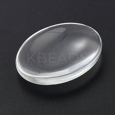 Glass Cabochons GLAA-WH0032-30-1