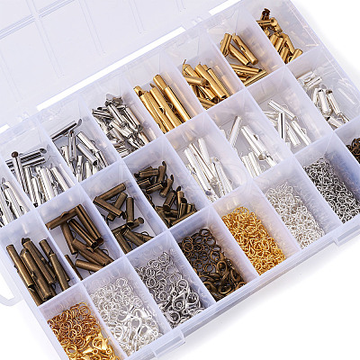 DIY Jewelry Findings Kits DIY-TA0008-51-1