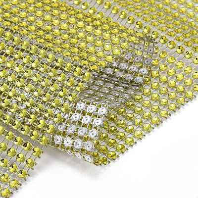 24 Rows Plastic Diamond Mesh Wrap Roll DIY-L049-05H-1