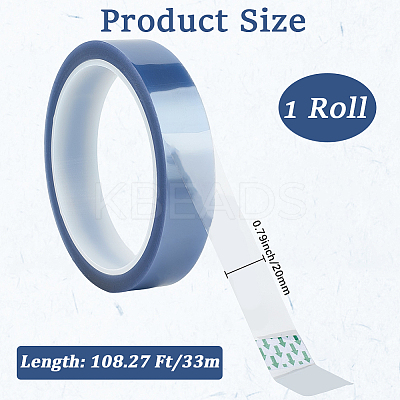 PET Adhesive Tape AJEW-WH20060-72A-1