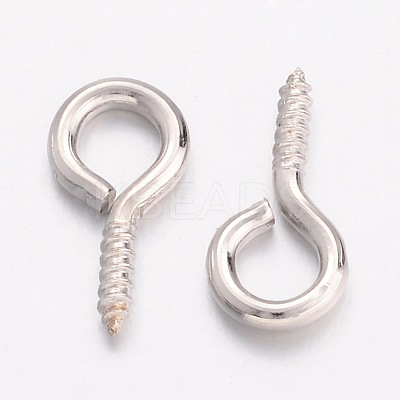 Iron Screw Eye Pin Peg Bails E563Y-1