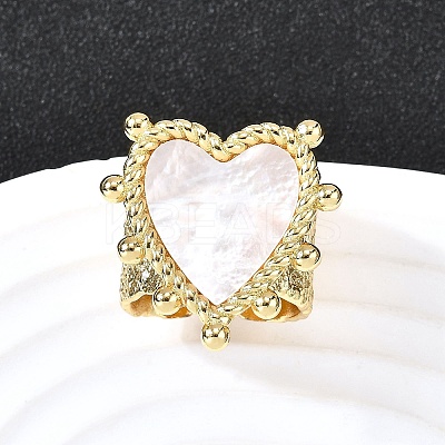 Brass Cuff Rings for Women RJEW-F183-02B-G-1