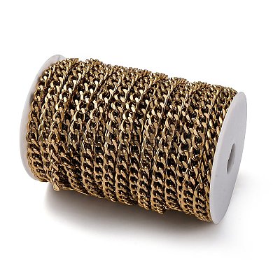 Oxidation Aluminum Cuban Link Chains CHA-S002-04G-1