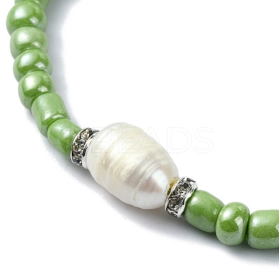 6Pcs 6 Colors Glass Seed Bead Bracelets BJEW-JB09991-1