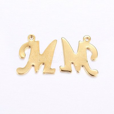 201 Stainless Steel Pendants STAS-O098-03G-M-1
