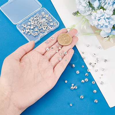 120Pcs 12 Styles Brass Beads KK-PH0005-91-1