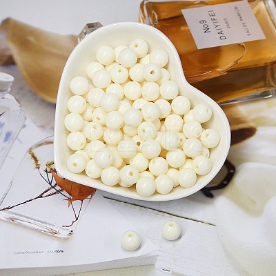 Opaque Acrylic Beads OACR-SZC0001-02B-21-1