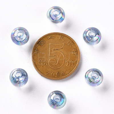 Transparent Acrylic Beads LS-MACR-S370-B8mm-749-1