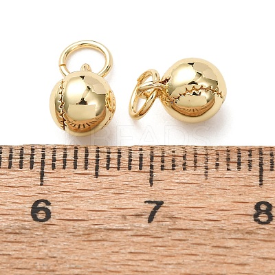 Brass Pendants KK-D019-14D-G-1