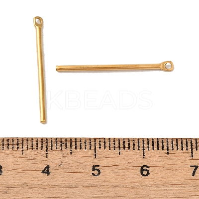 Ion Plating(IP) 304 Stainless Steel Pendants X-STAS-Q323-03B-G-1
