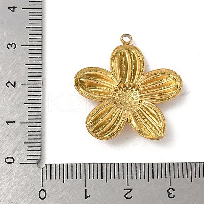 304 Stainless Steel Pendants STAS-P388-08G-1