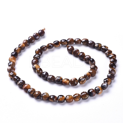 Natural Tiger Eye Beads Strands G-L538-009C-1