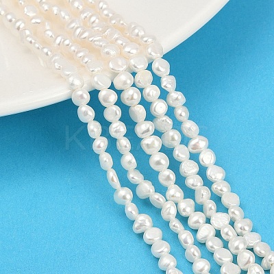 Natural Cultured Freshwater Pearl Beads Strands PEAR-P064-19C-12A-1