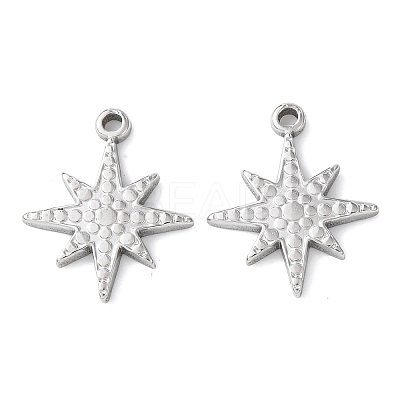304 Stainless Steel Pendants STAS-Z177-06P-1