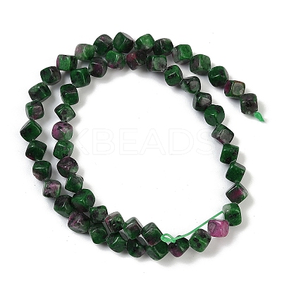 Natural Ruby in Zoisite Beads Strands G-A257-A13-01-1