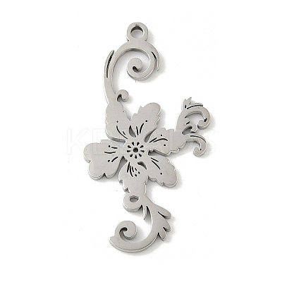 304 Stainless Steel Pendants LS-STAS-V016-22P-1