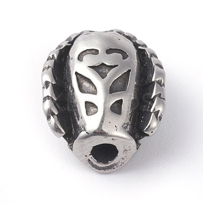 316 Surgical Stainless Steel Beads STAS-F190-04AS-1