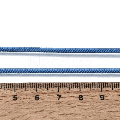 2.5MM Adjustable Braided Nylon Cords Necklace Making FB-CBAA152-02G-36-1