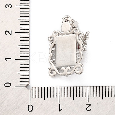 Brass Enamel Pendants KK-S502-10P-1
