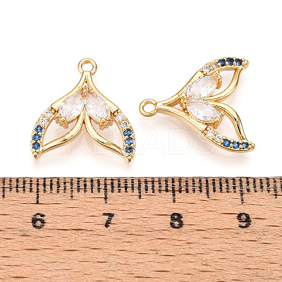 Brass Micro Pave Cubic Zirconia Pendants LS-KK-N261-103G-1