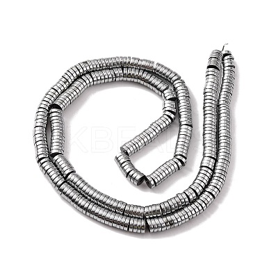 Non-magnetic Synthetic Hematite Beads Strands X-G-K011-4x1mm-02-1