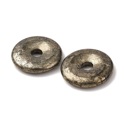 Natural Pyrite Pendants G-P469-16A-1