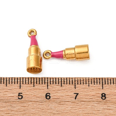 304 Stainless Steel Enamel Pendants LS-STAS-Q363-11A-G-1