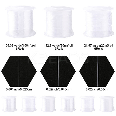 6 Rolls Nylon Wire NWIR-FS0001-04A-1