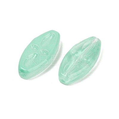 Transparent Glass Beads DGLA-E004-14L-1